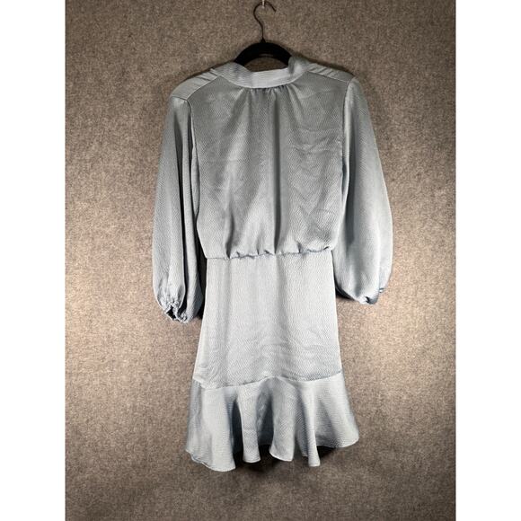 Vici Dresses & Skirts - Vici Dress Women Medium Blue Call‎ Me Angel Textured Satin